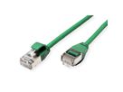 ROLINE F/UTP DataCenter Patchkabel Cat.6A (Class EA), LSOH, extra dun, groen, 2 m
