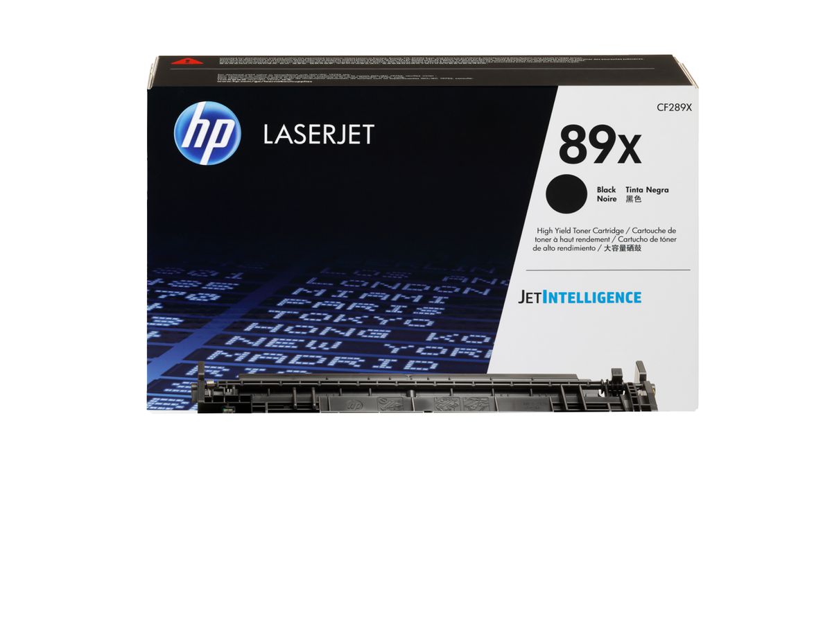 HP 89X High Yield Black Original LaserJet Toner Cartridge