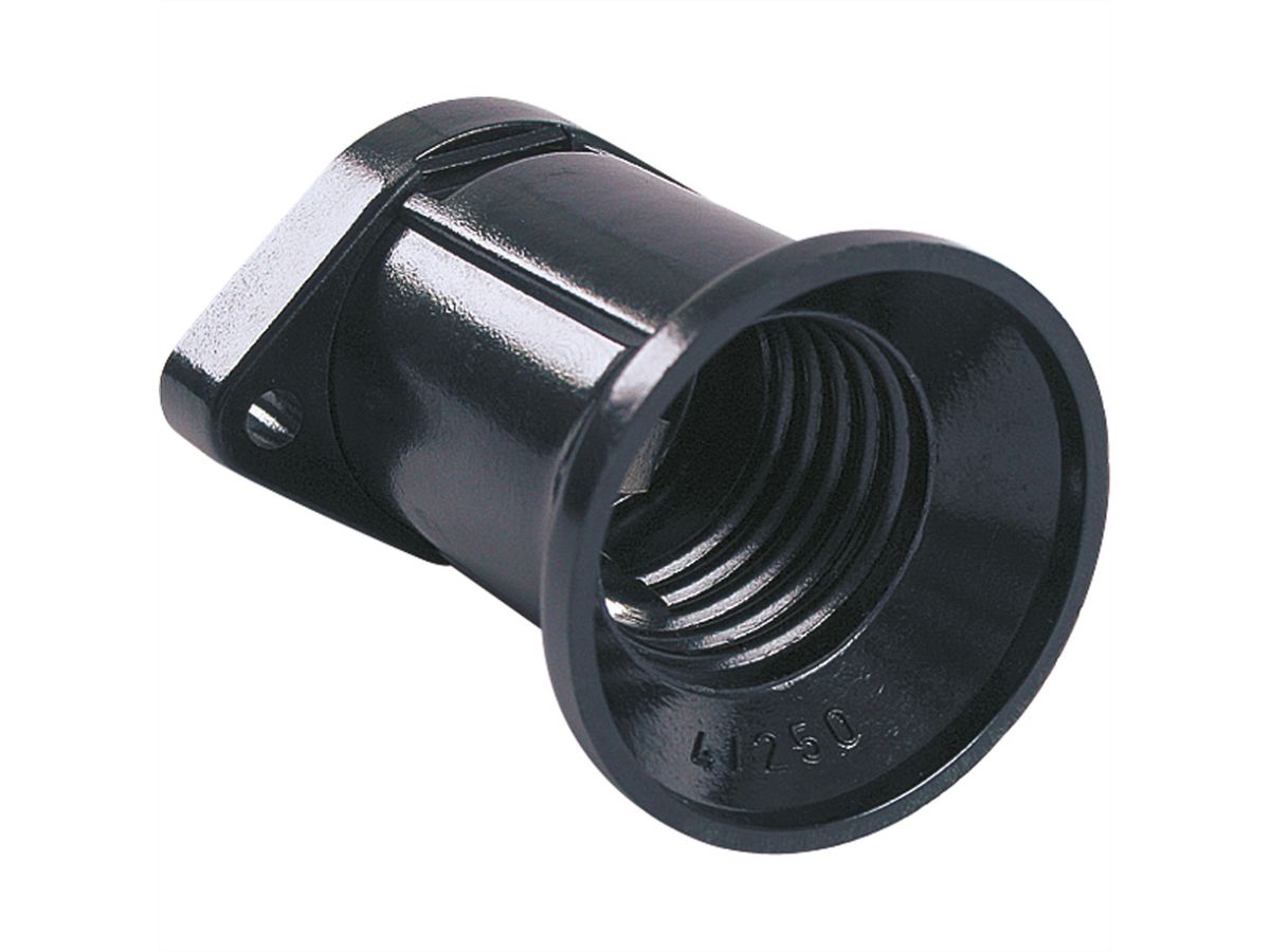 BACHMANN Illu-socket E27 fitting base, Fastening to solid surface