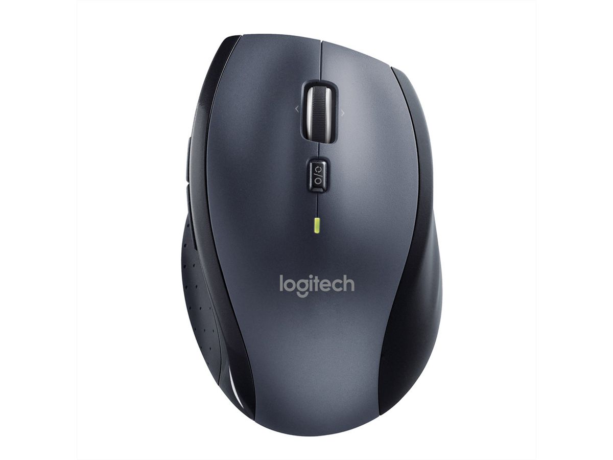 LOGITECH M705 MARATHON Kabellose Maus, schwarz / grau