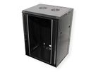 VALUE 19" Wall Mount Rack 15U, 775x570x600 mm (HxWxD), black