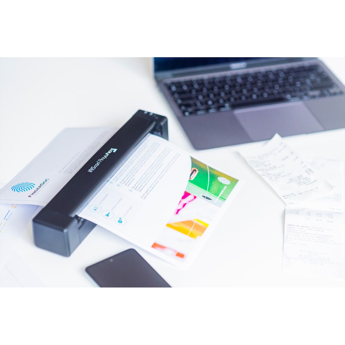 IRIScan Anywhere 6 WIFI Simplex 15PPM , Mobiele batterijscanner