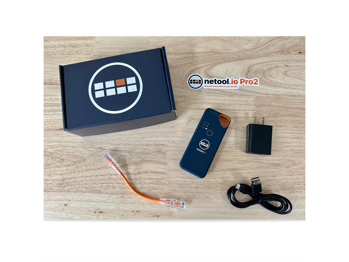 NetPeppers netool.io Pro2, Smarter Netzwerktester