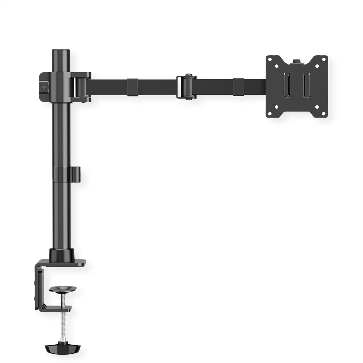 VALUE Heavy Duty Monitor Arm, Pole-Mounted, 17–49 inch, max. 20 kg