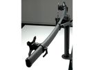 VALUE Triple LCD Arm, Desk Clamp, black