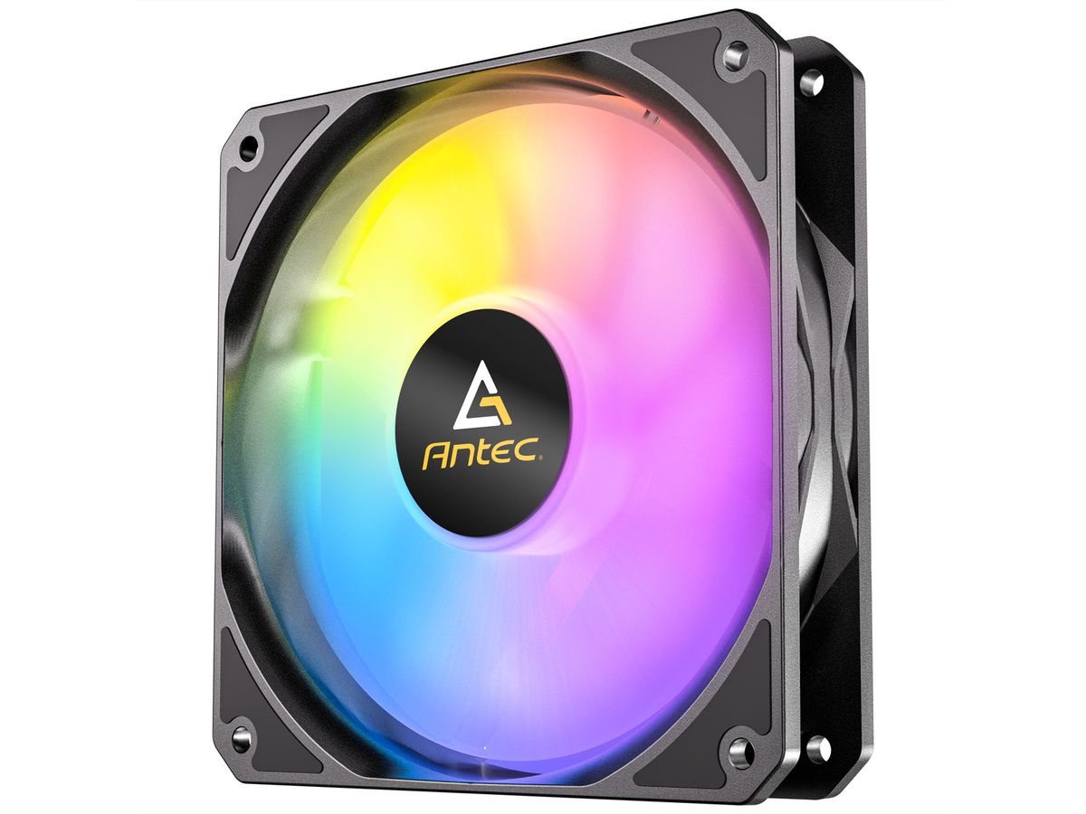 ANTEC P12R PWM ARGB REVERSE Fan PC Case Fan, black