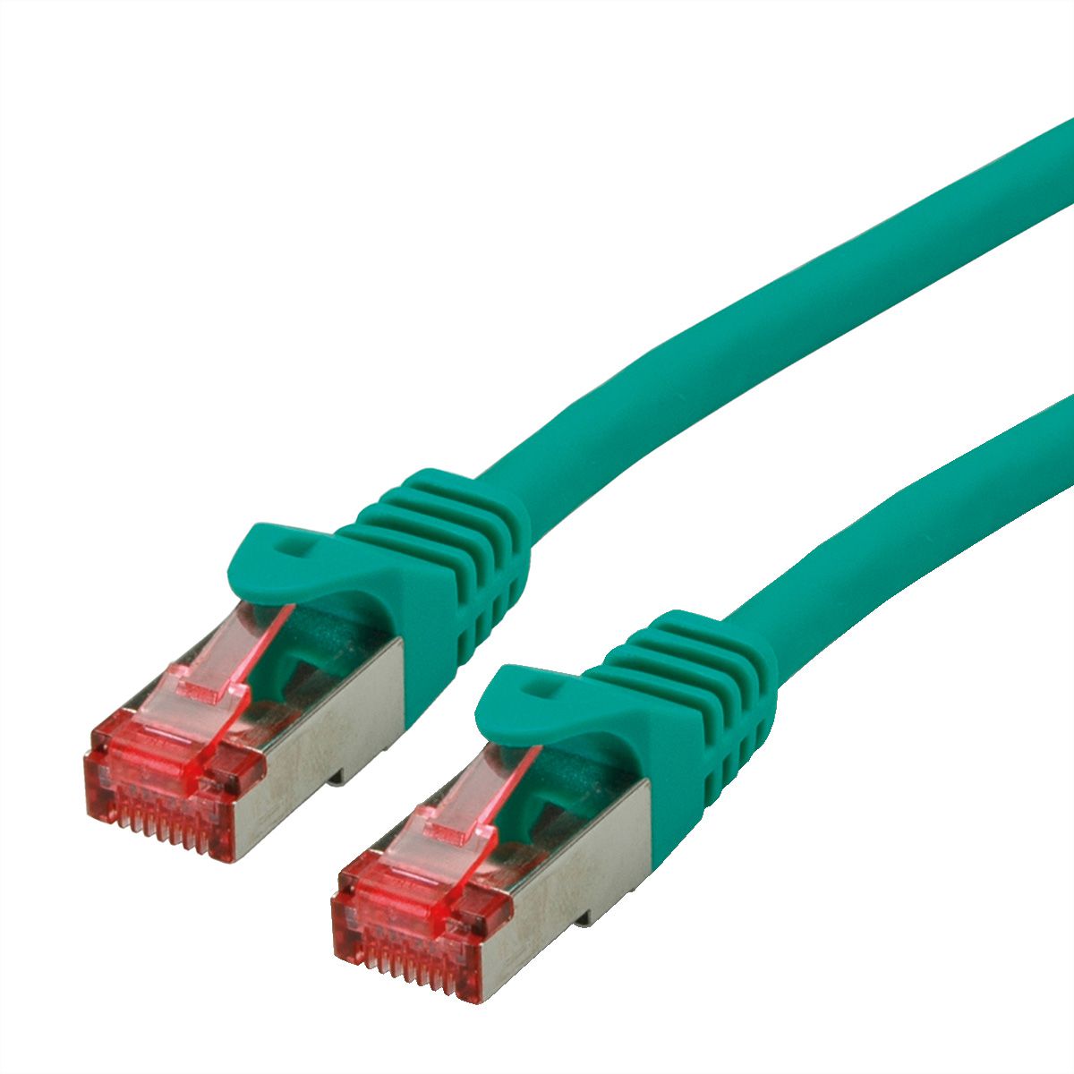 ROLINE patchkabel Cat.6 S/FTP (PiMF), componentniveau, LSOH, groen, 0,3 m