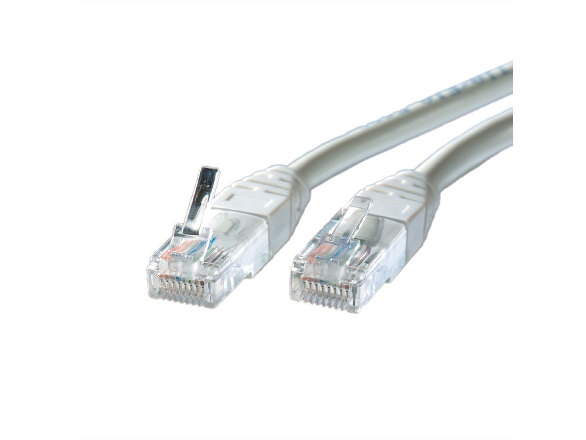 ROLINE UTP Patch Cord Cat.5e (Class D), grey, 0.5 m