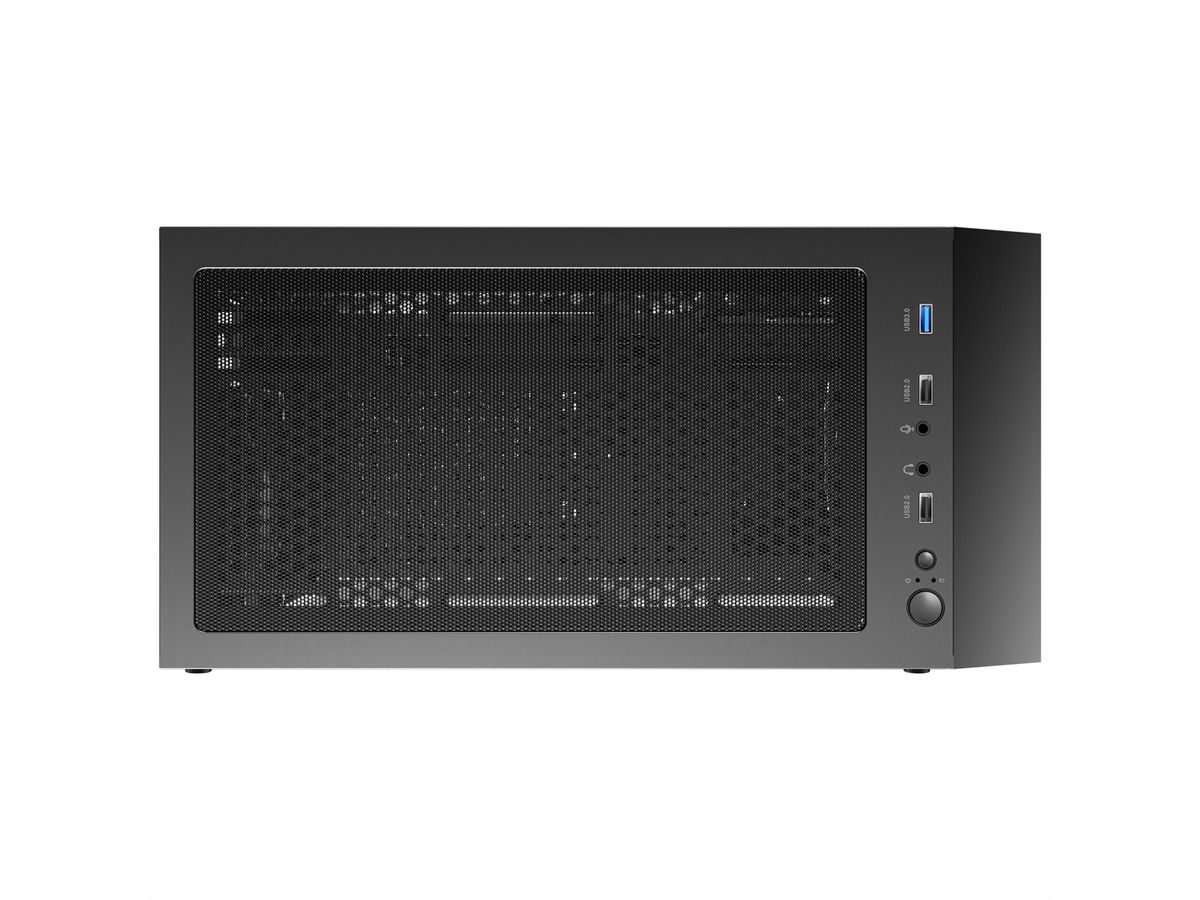 ANTEC AX65 ARGB PC Gehäuse Midi Tower Gaming ATX, schwarz