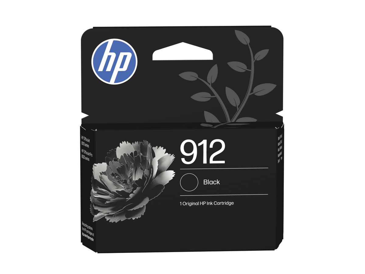 HP 912 originele zwarte inktcartridge