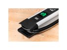 BACHMANN CONNECTUS 6x CEE7/3, 1x Schalter, 1x USB A/C 22W, 2,0m CEE7/7, Grau
