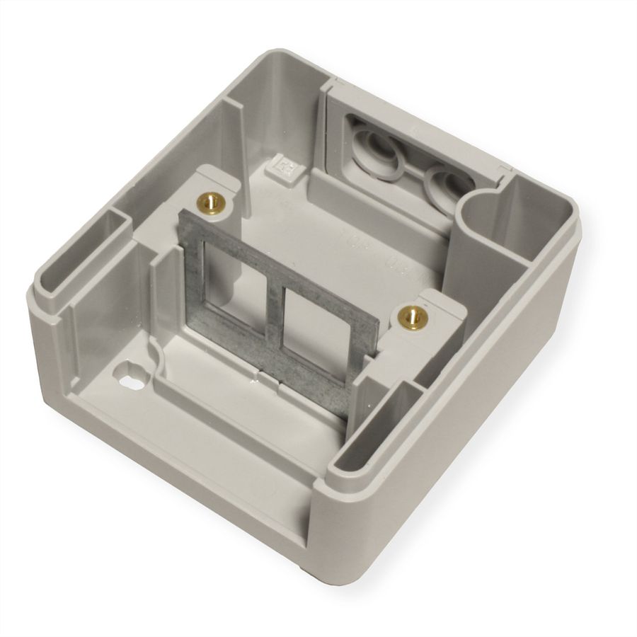 EasyLan preLink / fixLink Opbouw doos grijs