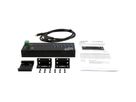 EX-12280HMS 10-Port USB 3.2 Gen 2 Metall HUB, mit 4x C-Anschlüsse und 6x A-Anschlüsse