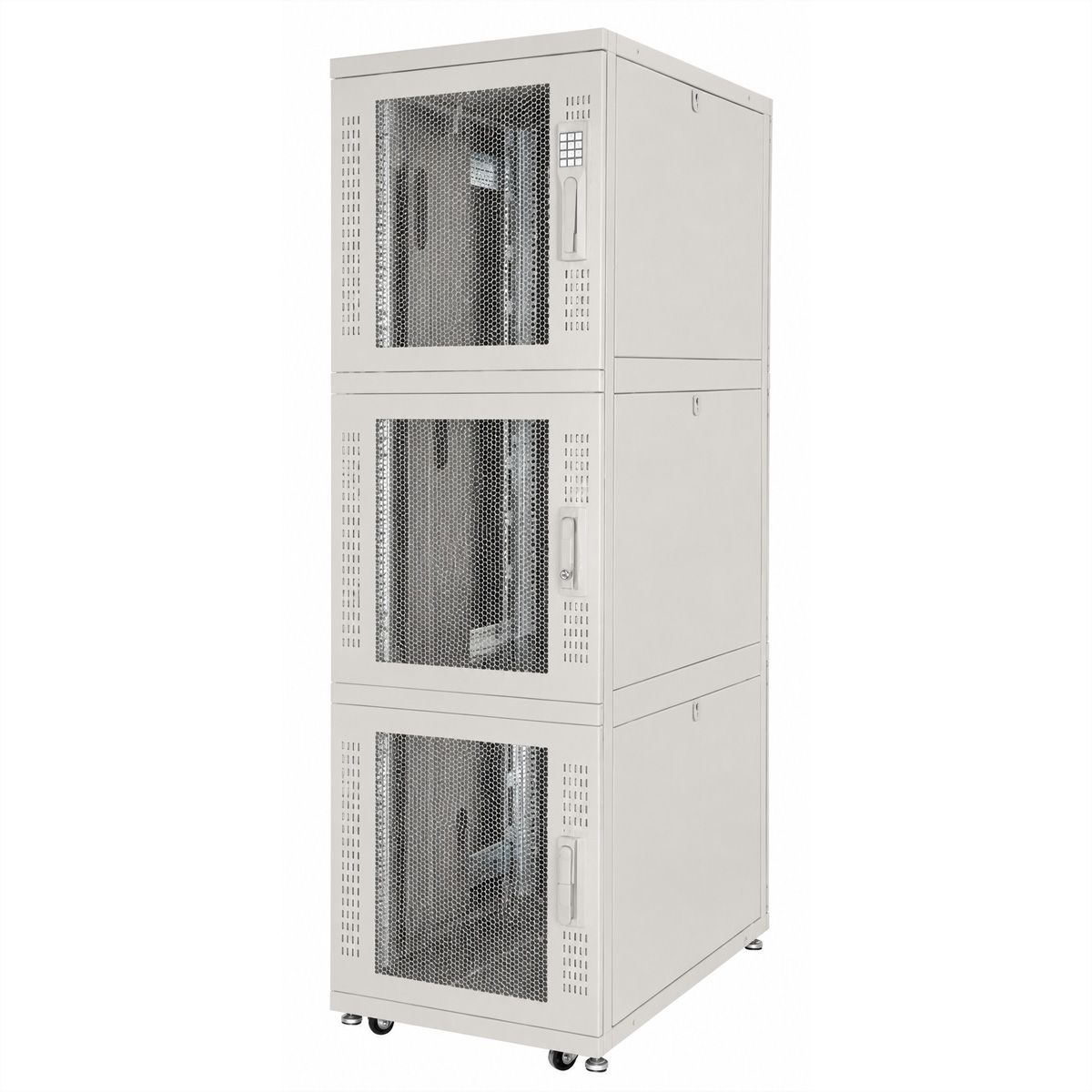 ROLINE colocation-kast 42HE 800x1000 mm, 2 compartimenten, grijs
