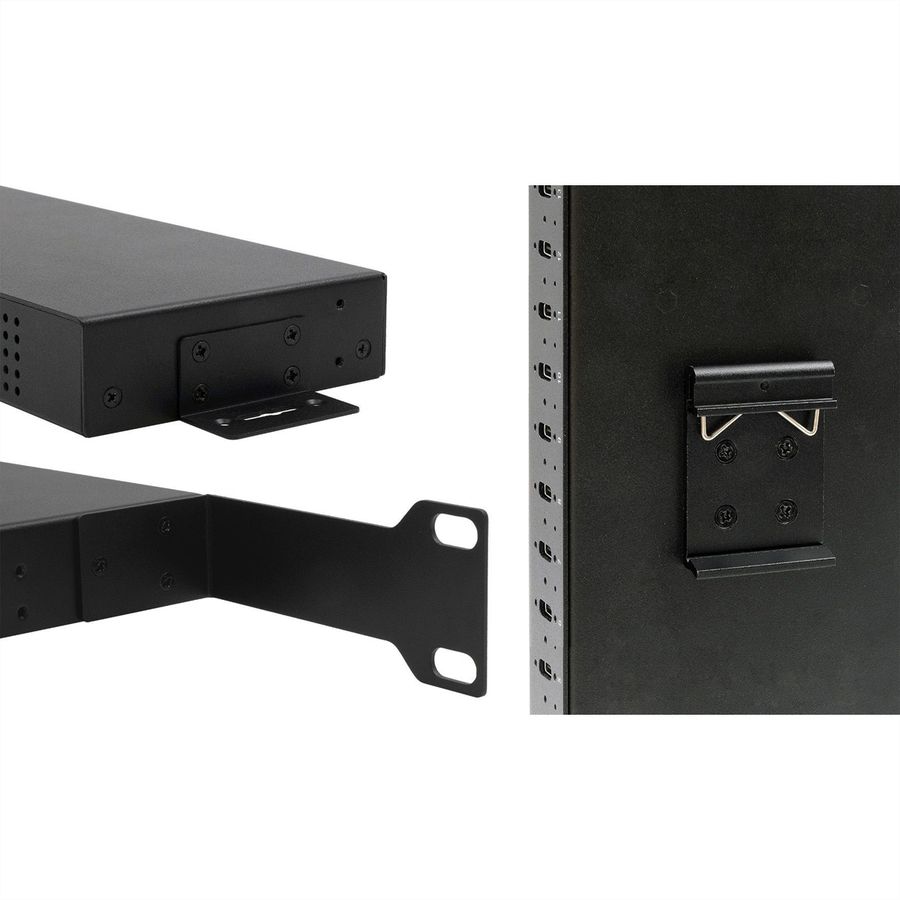 EXSYS EX-12276HMS 16-Port USB 3.2 Gen 2x1 Metal HUB, 15KV ESD Protection for Wall and DIN-Rail Mounting