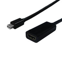 STANDARD Mini DisplayPort-HDMI Adapter, Mini DP ST - HDMI BU