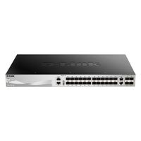 D-Link DGS-3130-30S/E 30-poorts switch, Layer 3 Fiber Gigabit Stack (SI)