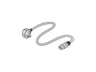 SCHROFF netsnoer, BS naar IEC C13, 2,5 m, zwart