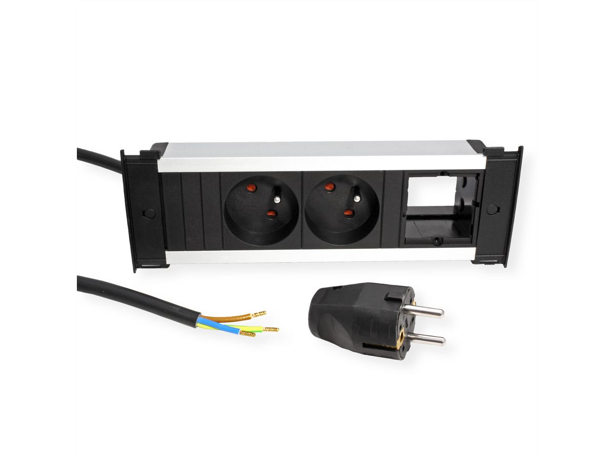 BACHMANN KAPSA S 2xUTE 1xCM power 2.0m CEE7/7