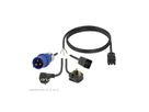 SCHROFF Wieland® Connecting Cables for Socket Strip, GST18, 1 m, SCHUKO/UTE
