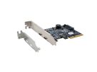 EXSYS EX-12010 USB 3.1 Gen2 PCIe 2C Ports inkl. LP Bügel