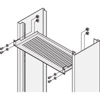 SCHROFF Etsirack apparatuur plank, metrisch