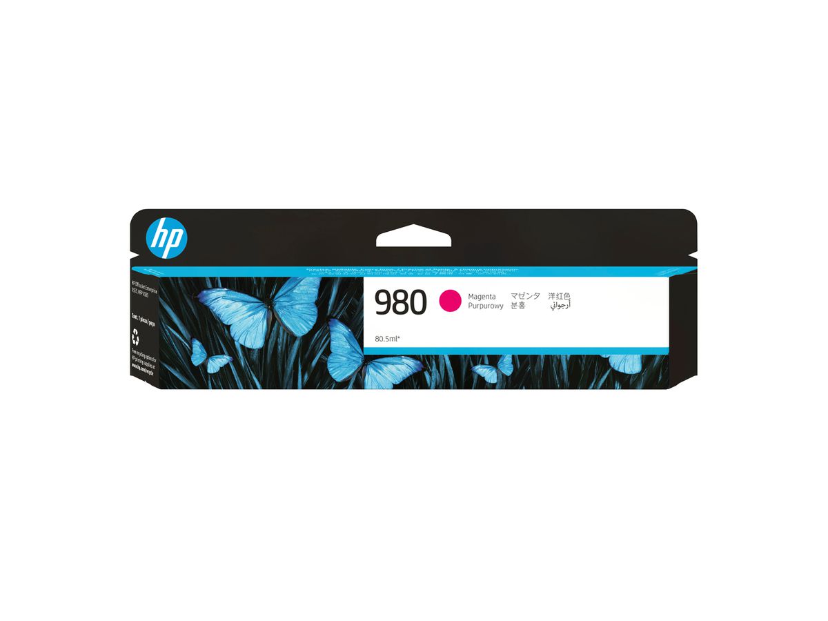 HP 980 Magenta Original Ink Cartridge