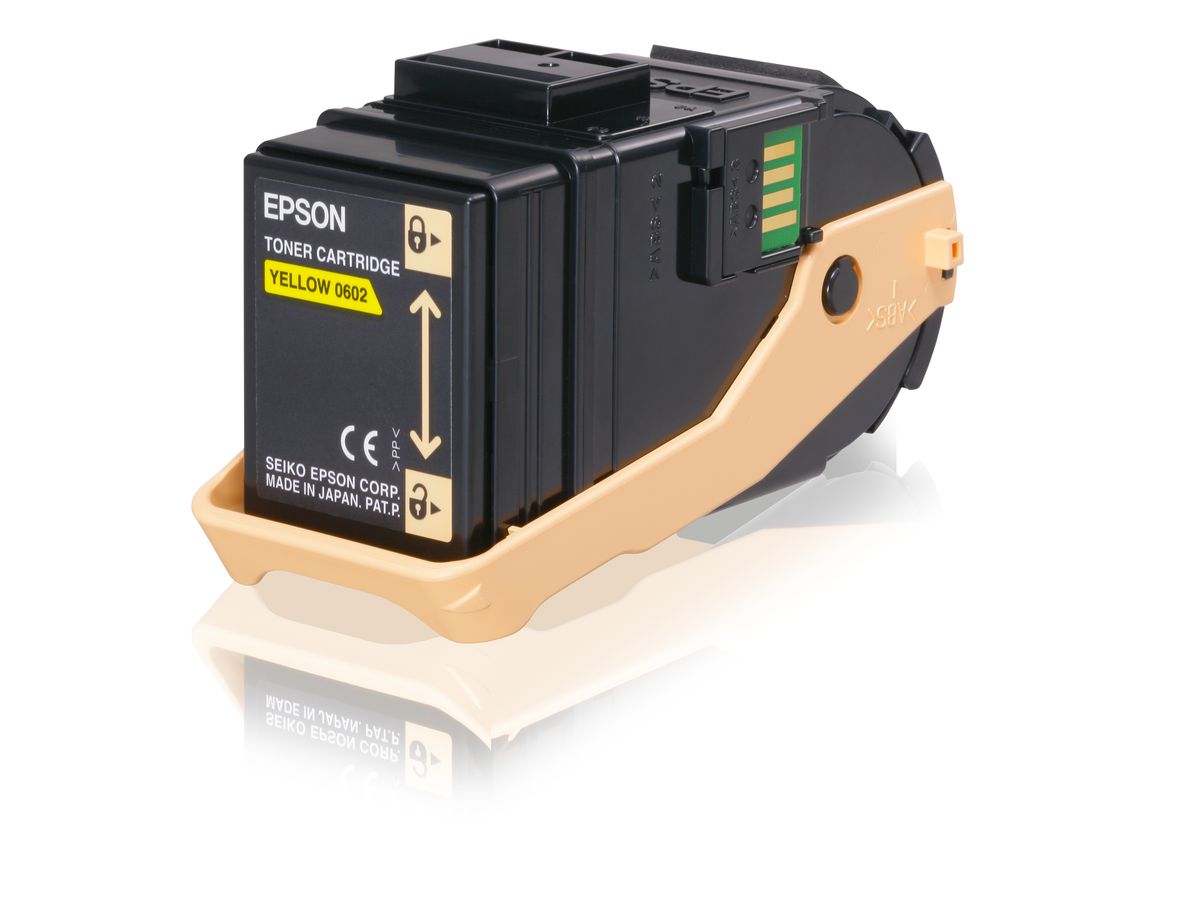 Epson Toner Cartridge Yellow, 7.5k