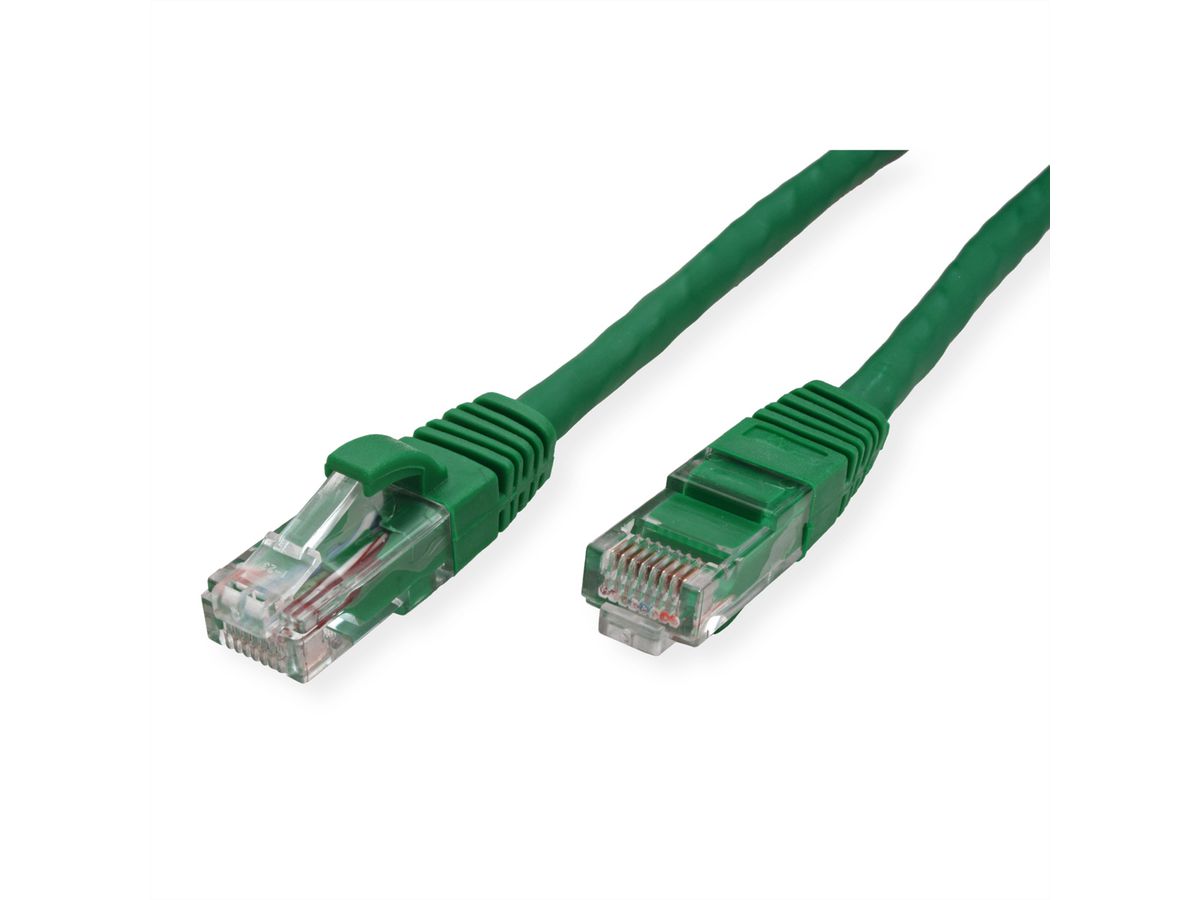 VALUE UTP Cat.6 (Class E) patchkabel, LS0H, groen, 10 m