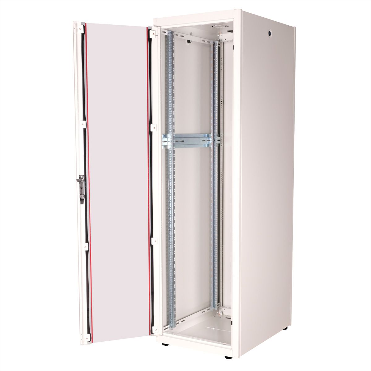 ROLINE 19-inch Network Cabinet Basic 42 U, 600x800 WxD glass door grey
