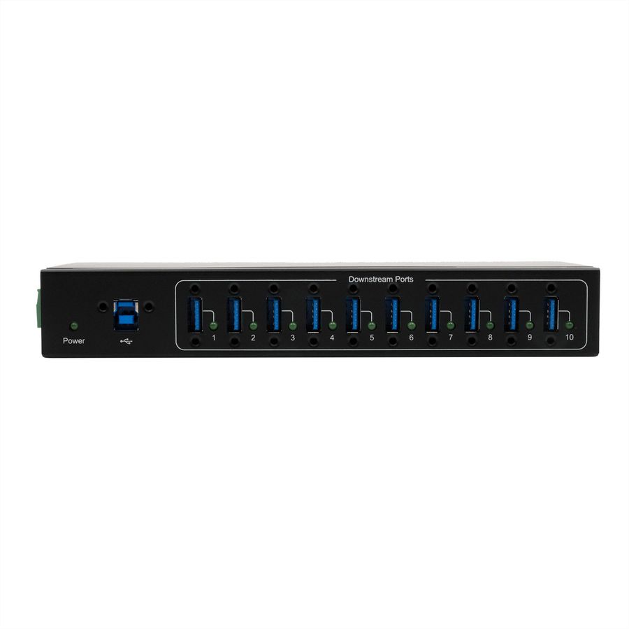 EXSYS EX-11220HMVS 10 Port USB 3.2 Gen 1 Metall HUB VIA VL811+ Chipset