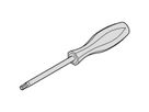 SCHROFF Screwdriver, Torx, T 8 Torx, for M2.5 mm Screw