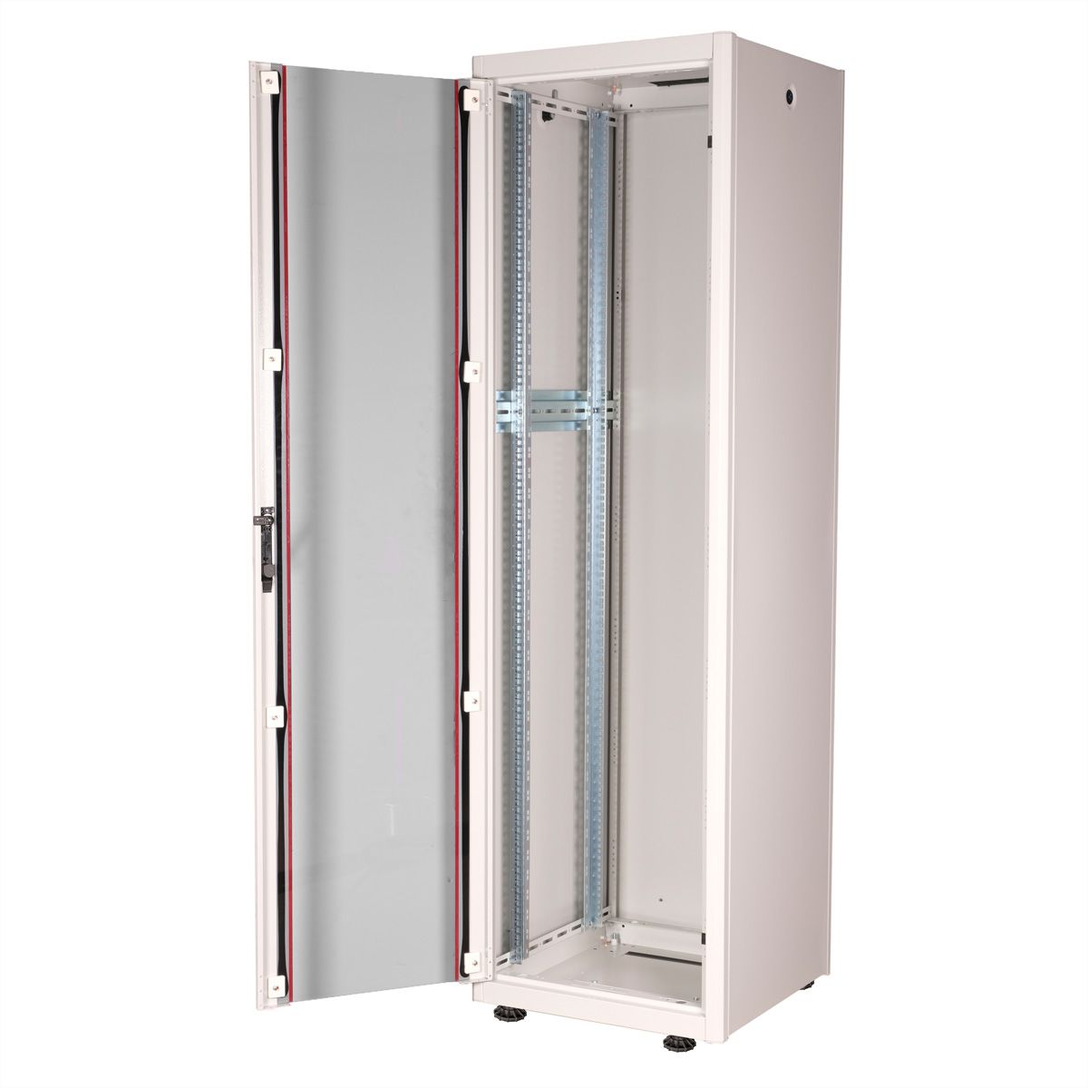 ROLINE 19-inch netwerkkast Basic 42 U, 600x600 BxD Glazen deur grijs