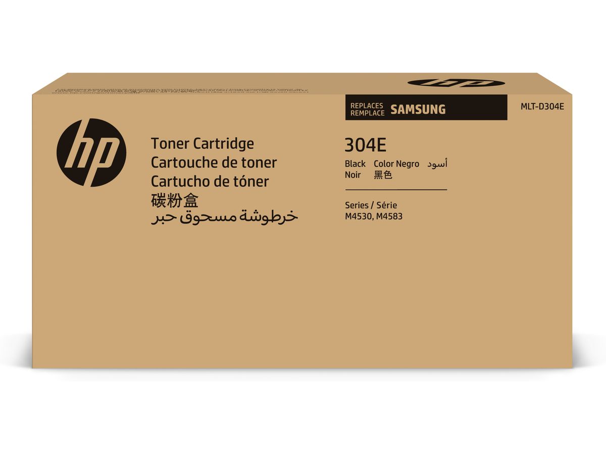 Samsung MLT-D304E zwarte tonercartridge met extra hoog rendement