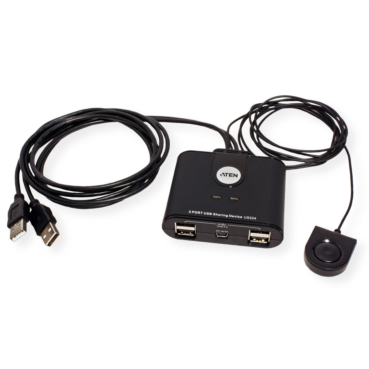 ATEN US224 2-poorts USB 2.0 apparaten switch