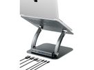 EXSYS EX-1224HM Laptopständer mit abnehmbarer 7 in 1 USB-C Dockingstation
