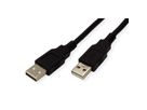 ROLINE USB 2.0 Cable, A - A, M/M, black, 3 m