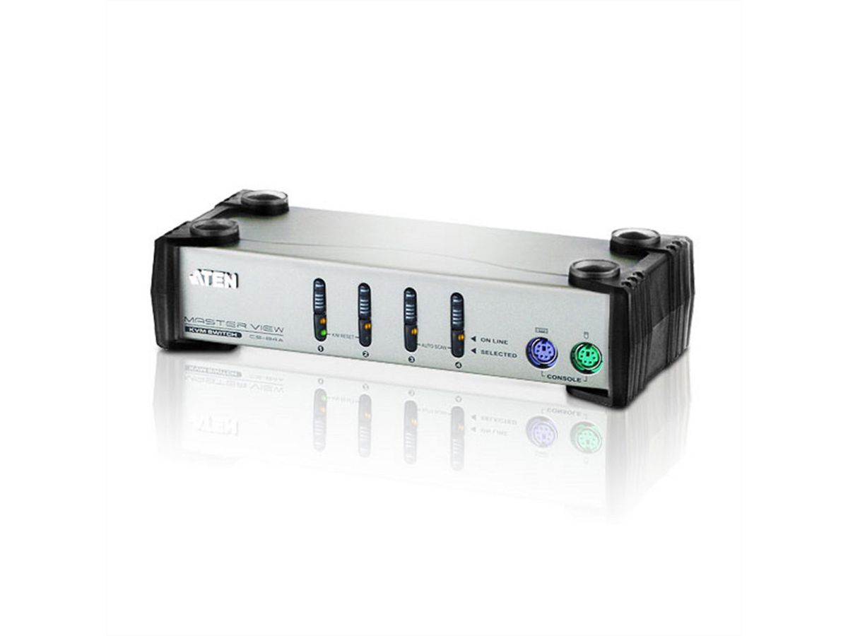 ATEN CS84A KVM Switch VGA, PS/2, 4-Poorts