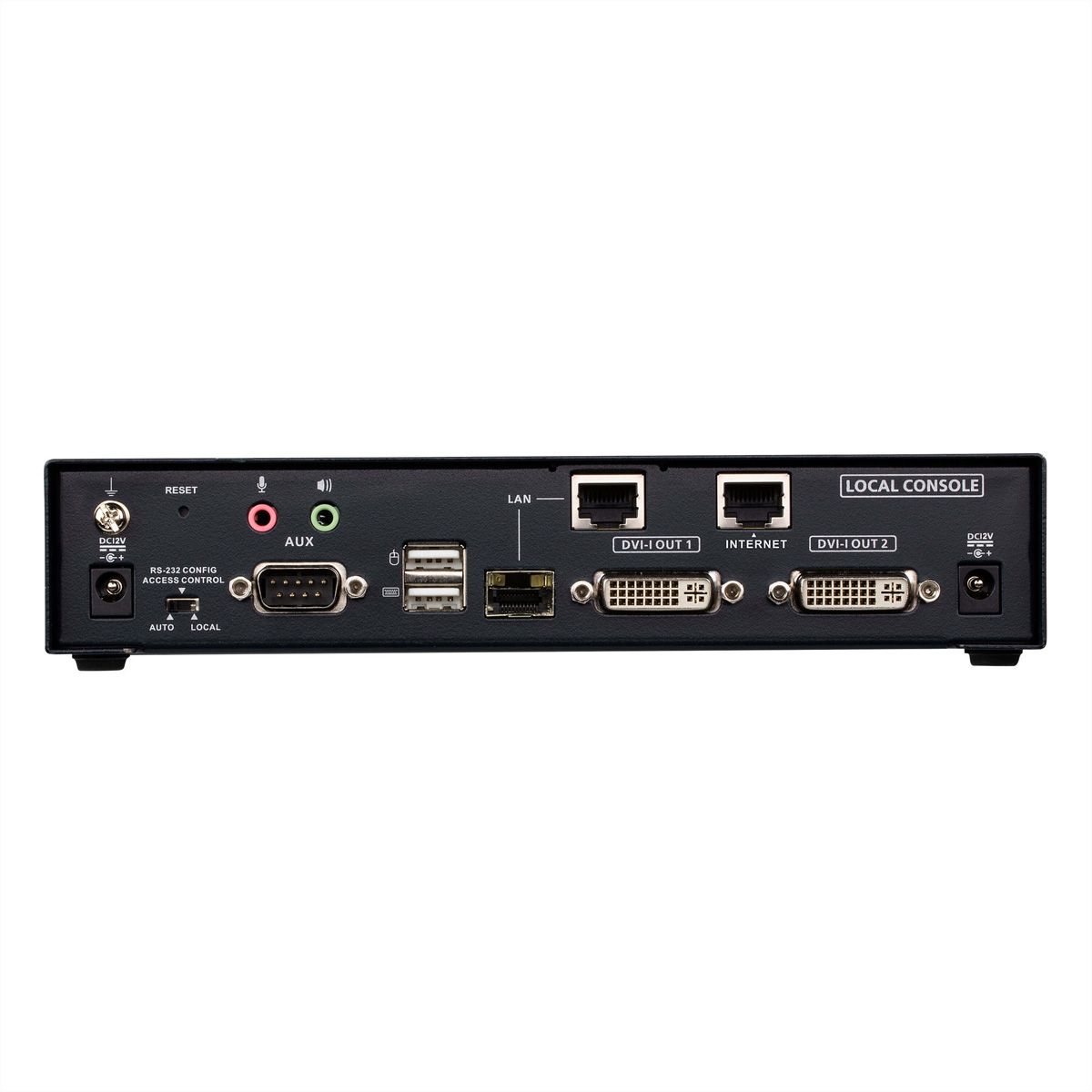 ATEN KE6940AIT FHD Dual DVI KVM over IP Zender met internettoegang