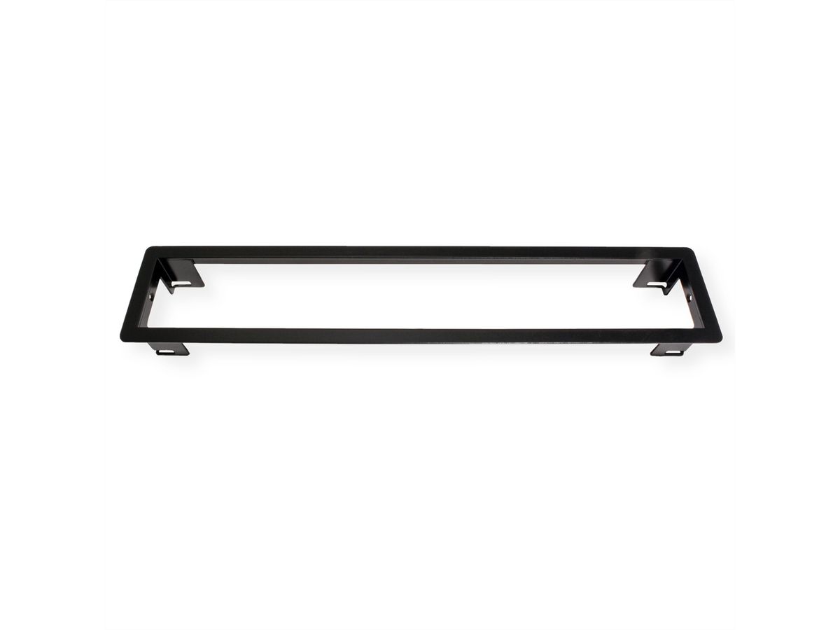 BACHMANN POWER FRAME installation frame Large 6-way, RAL 9005 black