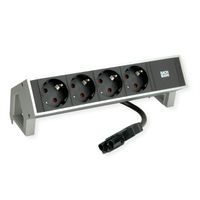 BACHMANN DESK2 4x geaard stopcontact