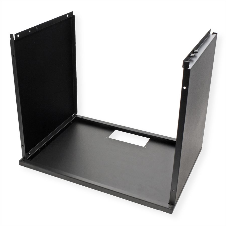 ROLINE 19-inch wandbehuizing Basic 9 U , 540x400 BxD Bouwpakket zwart