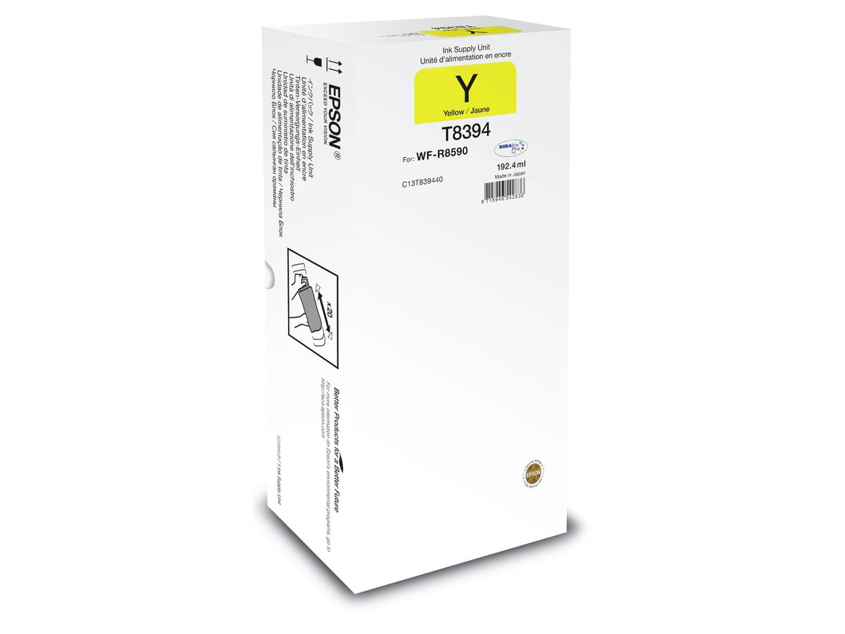 Epson C13T83944N ink cartridge 1 pc(s) Original High (XL) Yield Yellow