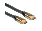 ROLINE PREMIUM HDMI Ultra HD Kabel met Ethernet, M/M, zwart, 7,5 m