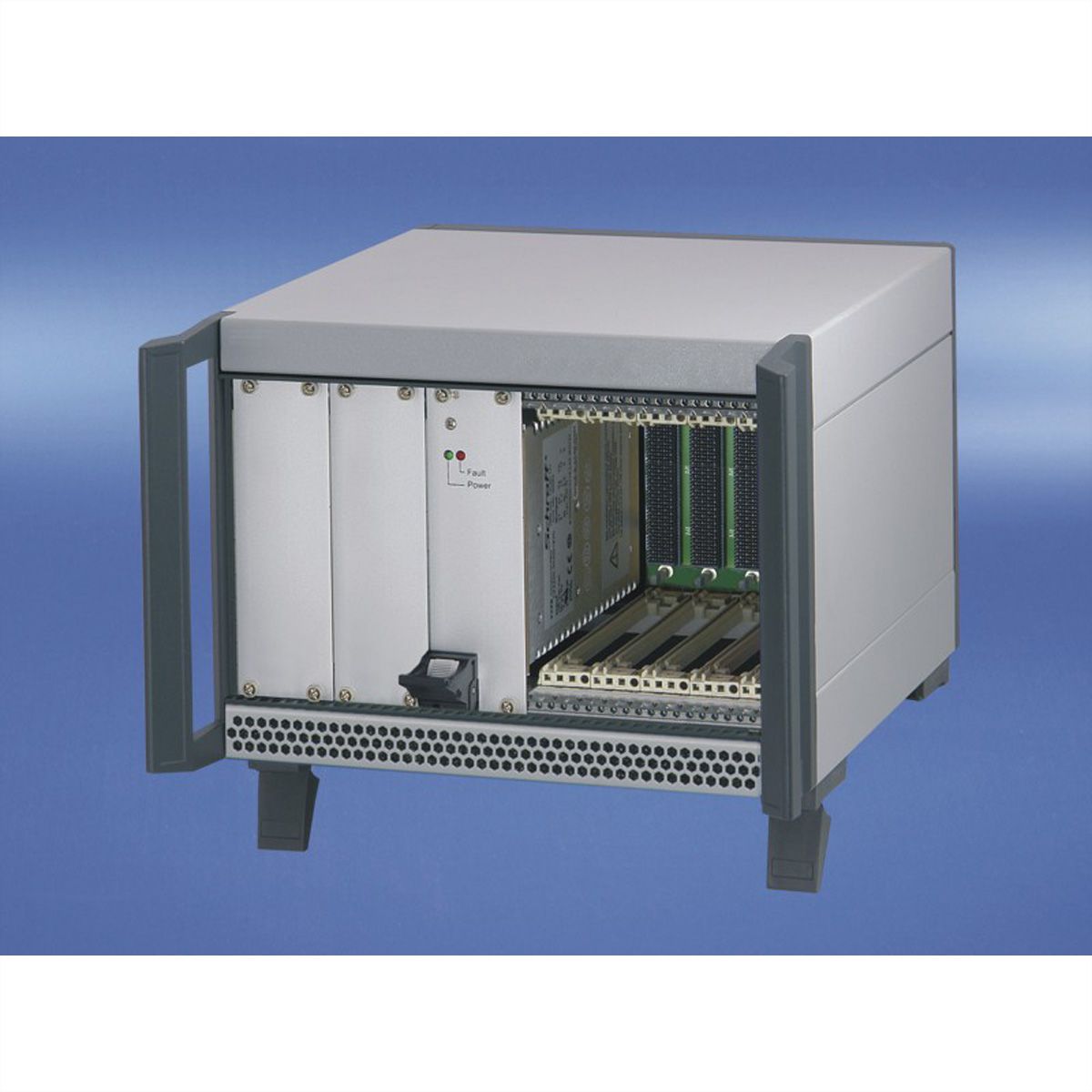 SCHROFF VPX System, Desktop, 4 U, 5 Slot, Pluggable PSU