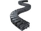 BACHMANN kabelslang Cube zwart RAL 9005
