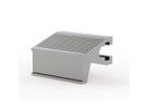 SCHROFF Statische handgreep alu profiel trapeziumvormig, 9 PK