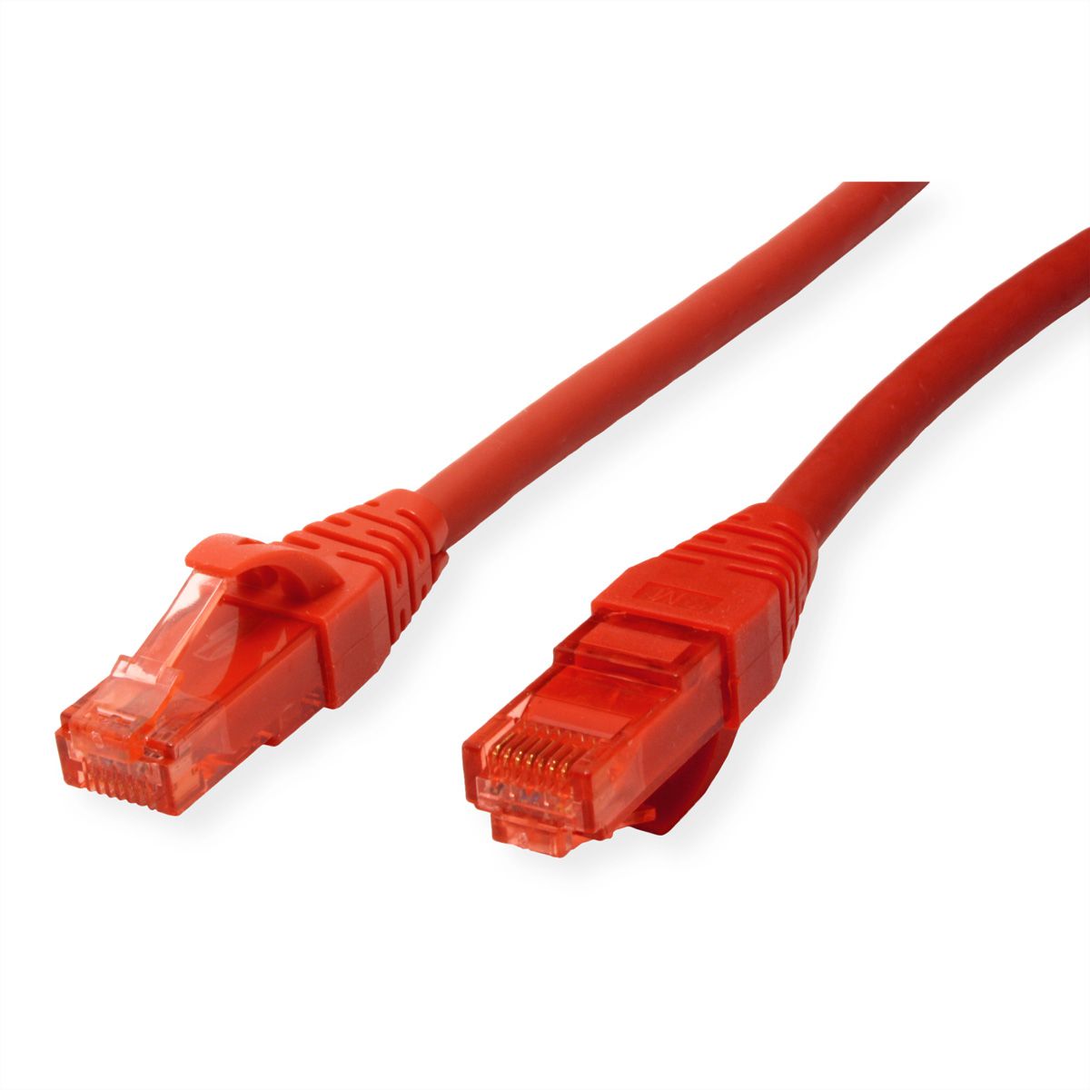 ROLINE Patchkabel Cat.6 UTP, Component Level, LSOH, rood, 0,5 m