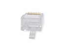 ROLINE Cat.6A (Class EA) Modular Plug, unshielded, for Solid/Stranded Wire, 10 pcs.