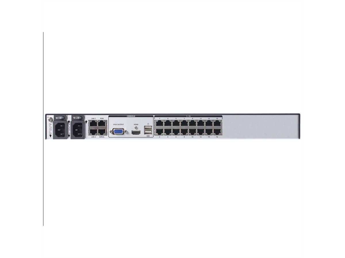 ATEN KN4016VB 16-Port Cat 5 KVM over IP 1 local und 4 remote